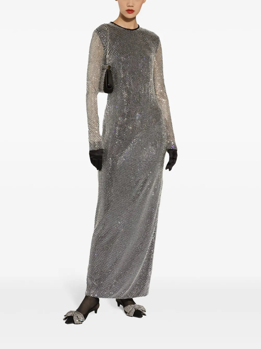 Crystal-Embellished Dress
