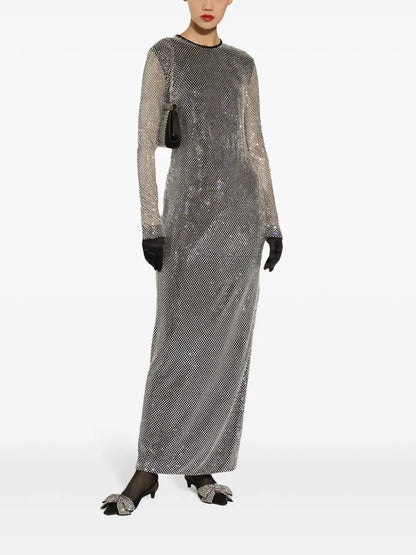 Crystal-Embellished Dress