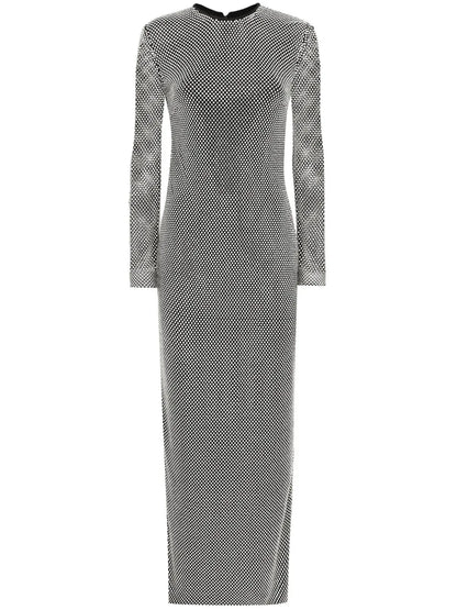 Crystal-Embellished Dress