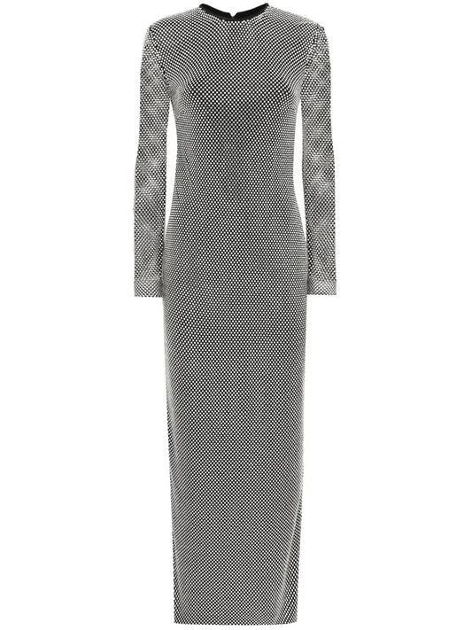 Crystal-Embellished Dress