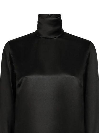 High-Neck Blouse