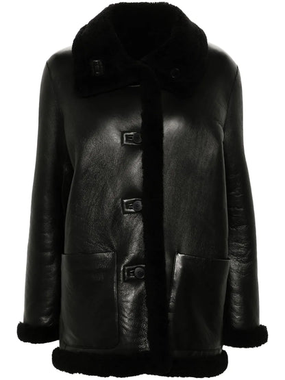 Reversible Leather Coat