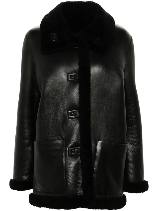 Reversible Leather Coat