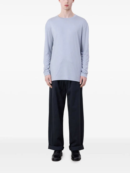 Crew-Neck Long-Sleeve T-Shirt