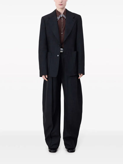 Single-Breasted Tailored Blazer