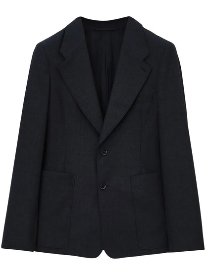Single-Breasted Tailored Blazer