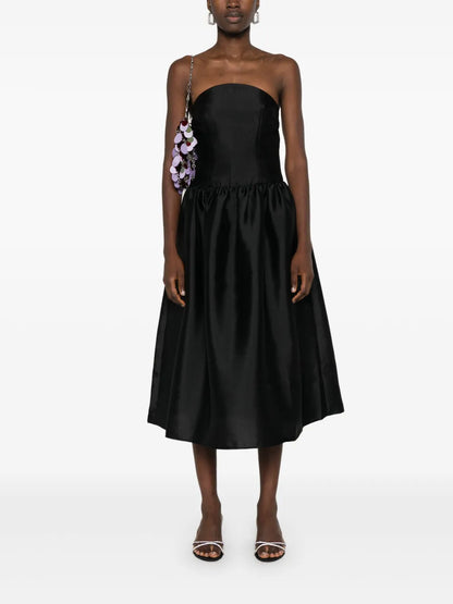 Taffeta Midi Dress
