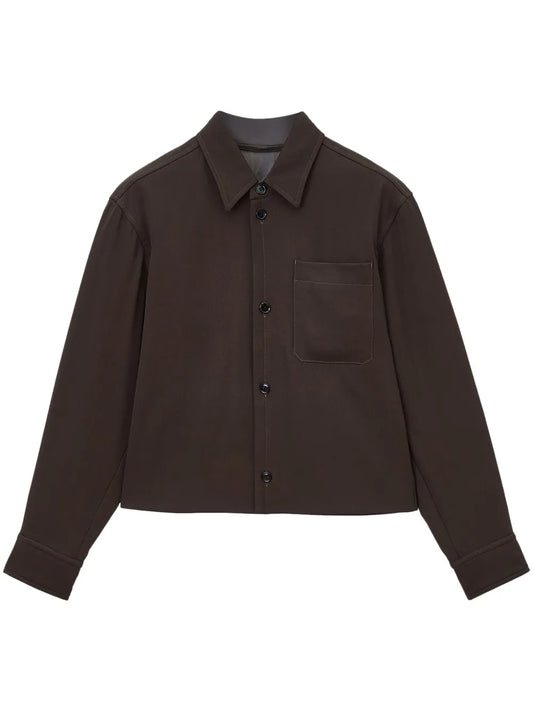 Wadded Buttoned Shirt