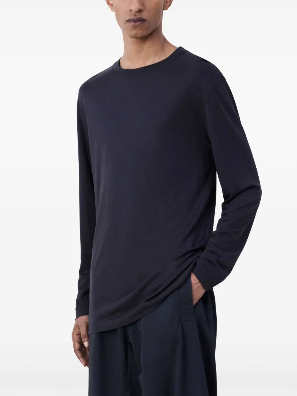 Long-Sleeve Cotton T-Shirt