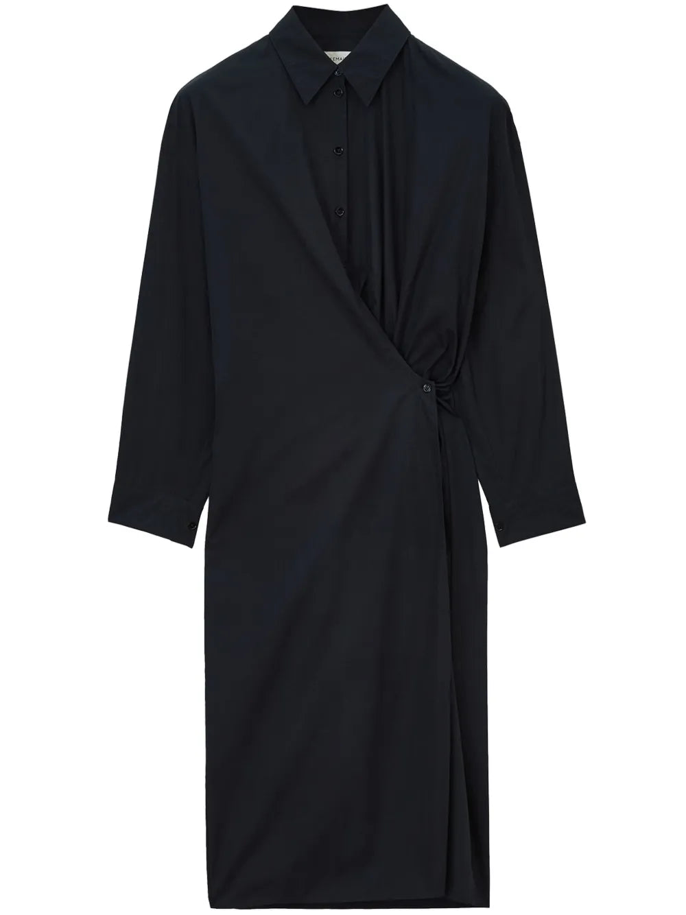 Twist-Detailing Midi Dress