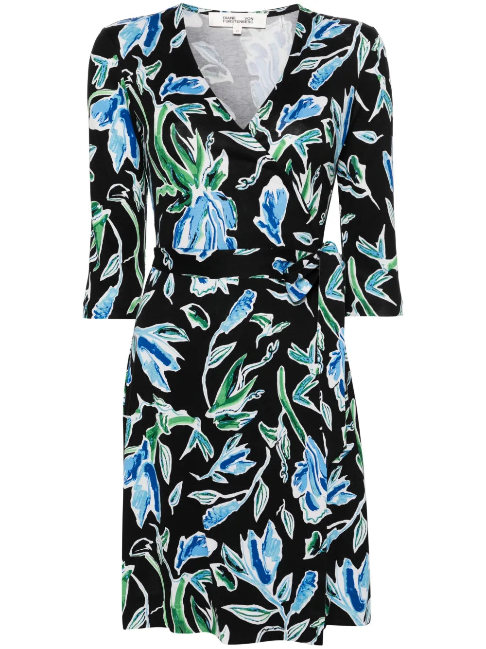 Julian Silk Wrap Dress