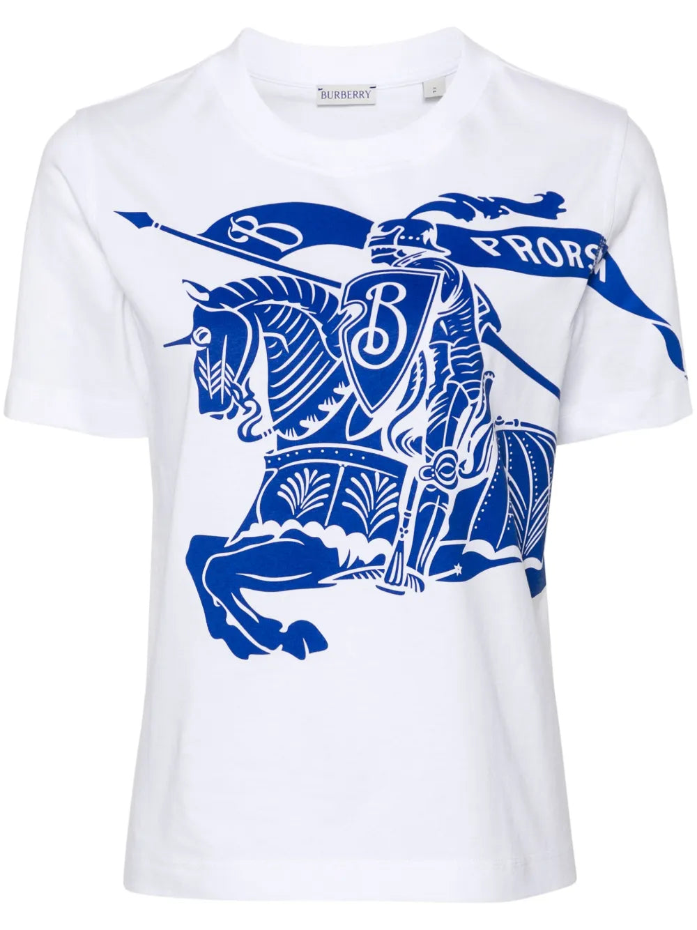 Equestrian Knight-Print T-Shirt