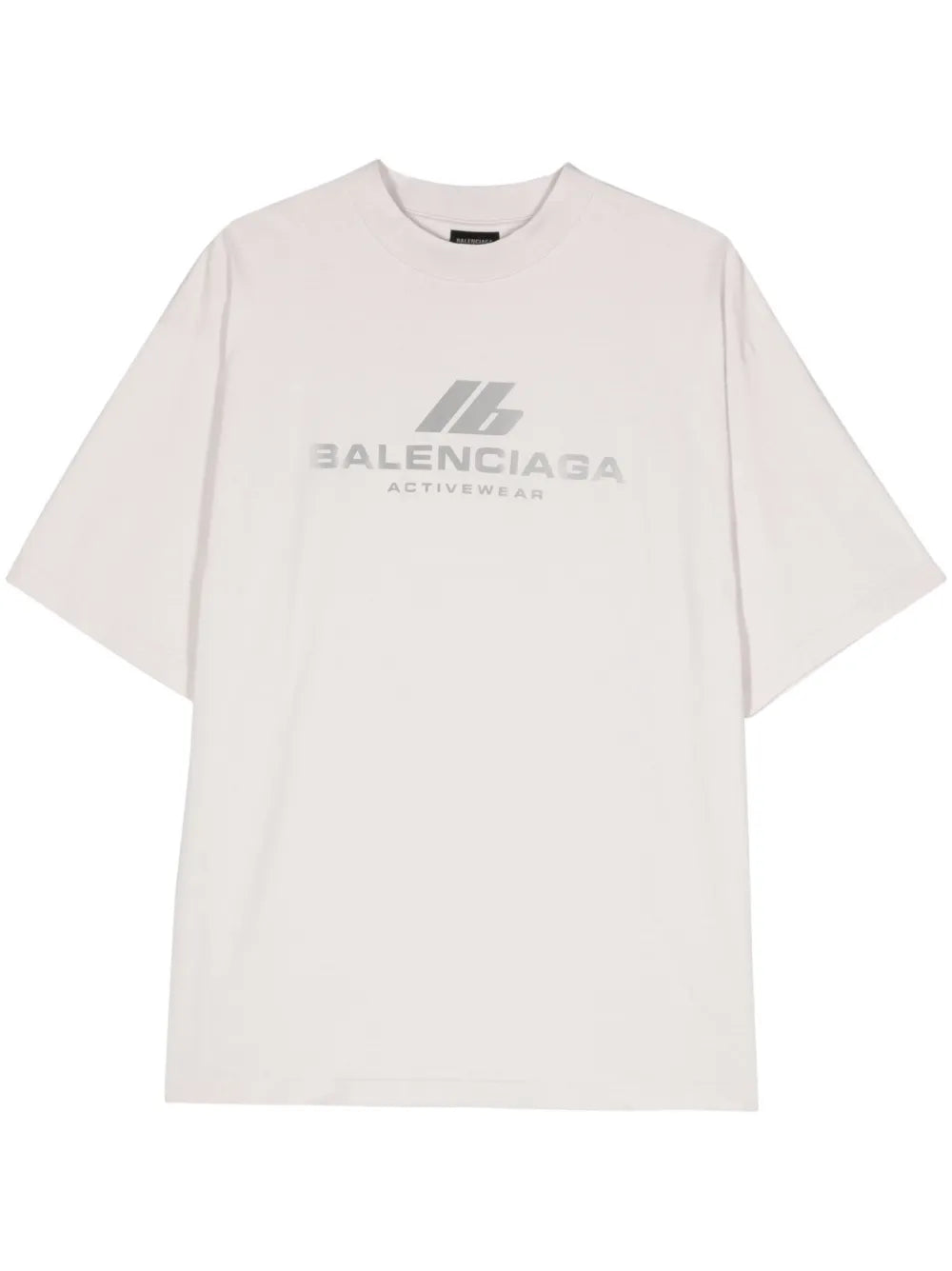 Reflective-Logo Cotton T-Shirt