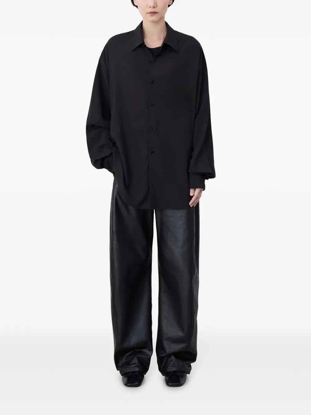 Long-Sleeve Poplin Shirt