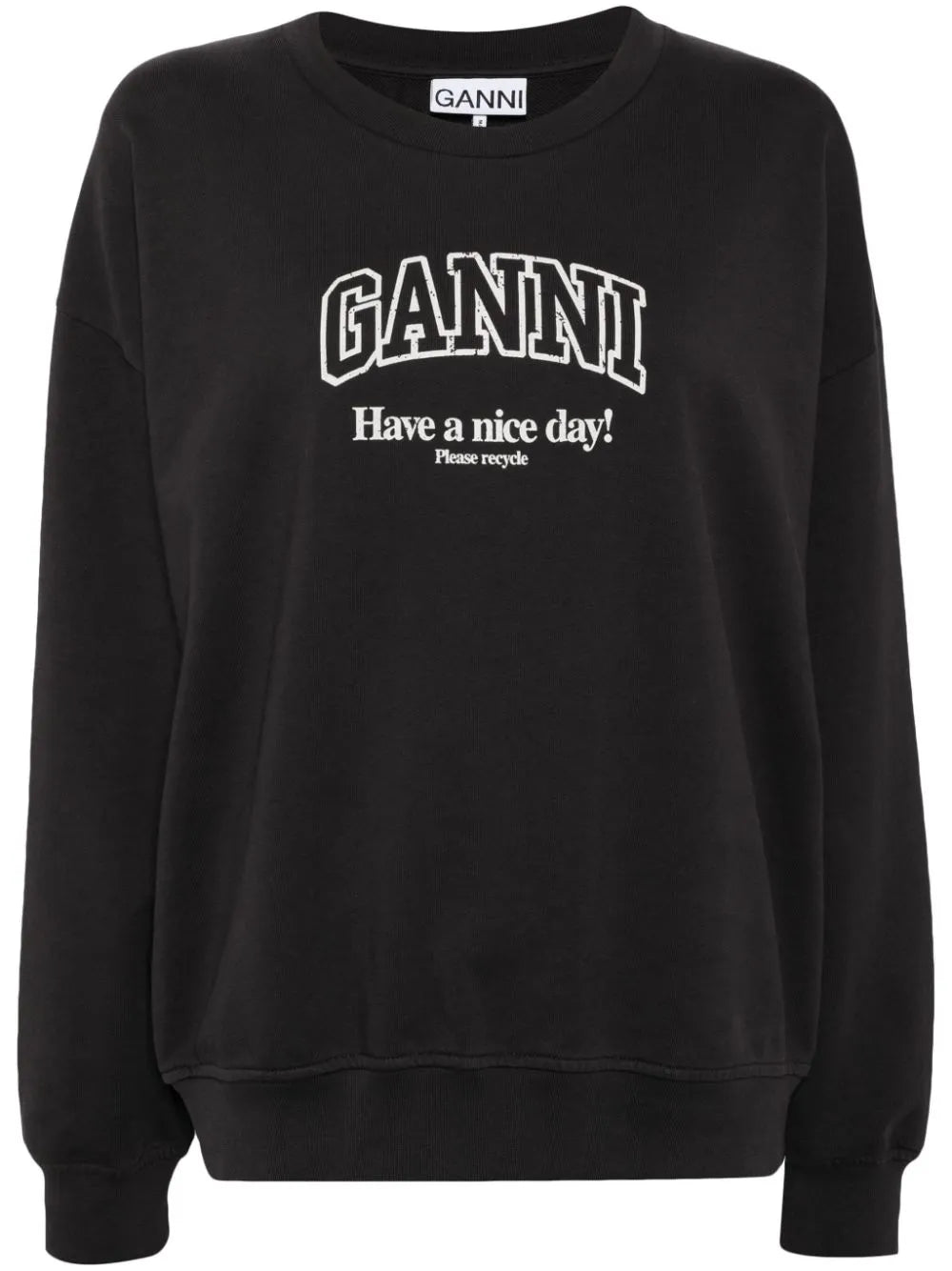 Logo-Print Organic-Cotton Sweatshirt