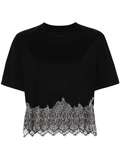 Cropped Cotton T-Shirt
