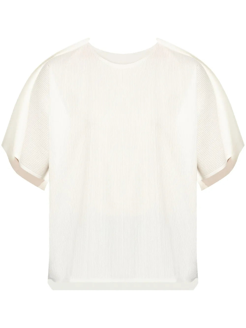 Ribbed-Knit T-Shirt