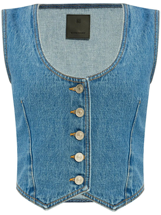 Voyou Denim Waistcoat