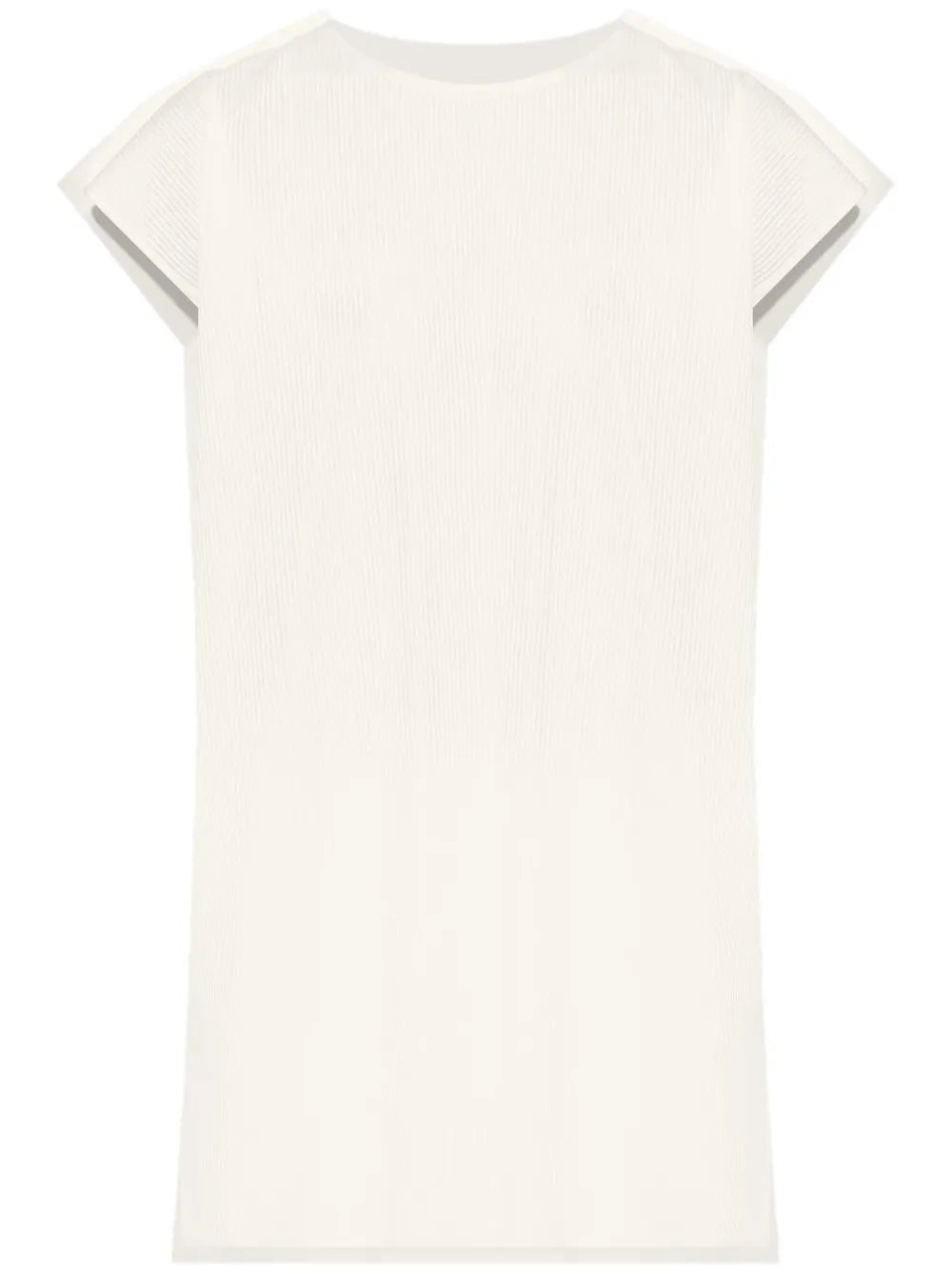 Side-Slits Plissé Tunic
