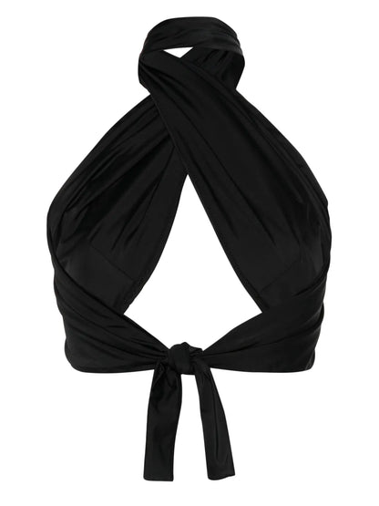 Crossover Halterneck Bikini Top