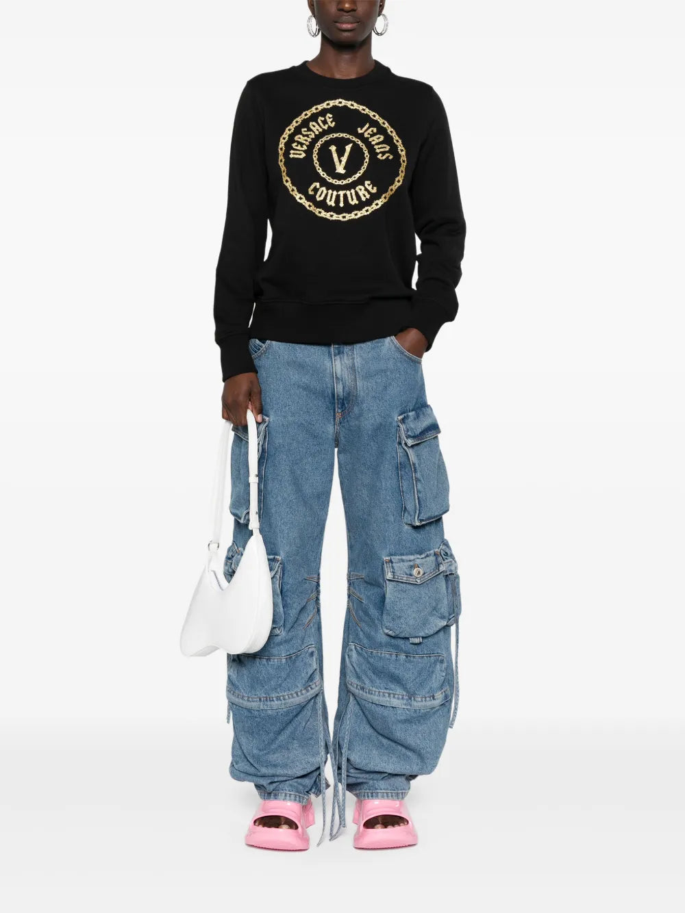 Logo-Print Cotton Sweatshirt