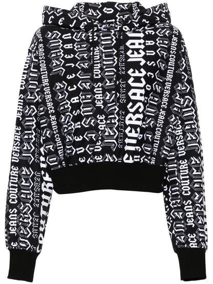 Logo-Print Cotton Hoodie