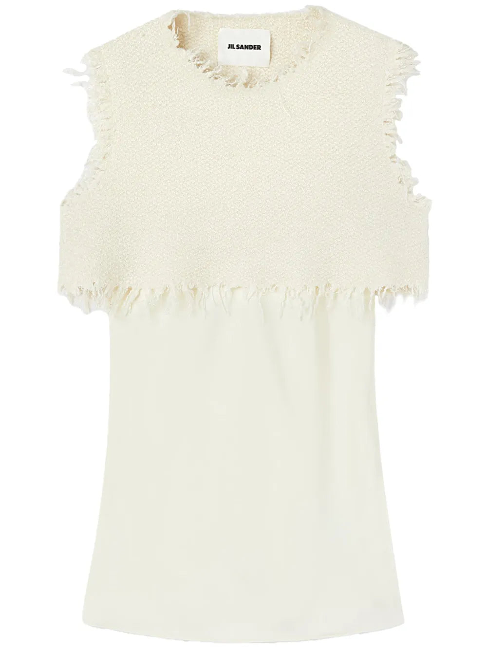 Layered-Design Sleeveless Top
