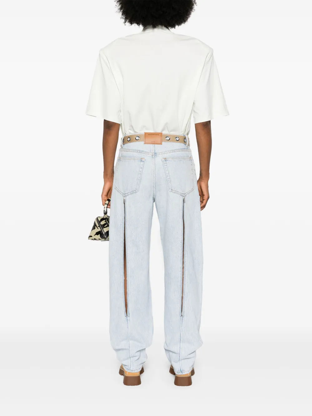 High-Rise Tapered Jeans