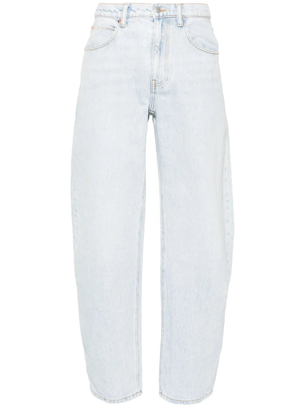 High-Rise Tapered Jeans