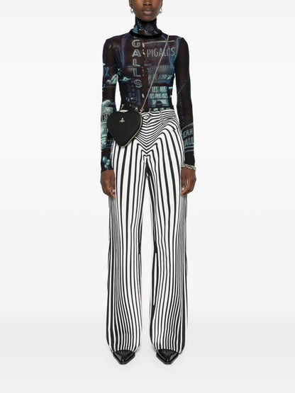 Pigalle-Print Mesh T-Shirt