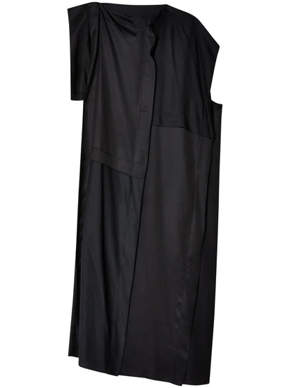 Single-Sleeve Maxi Dress