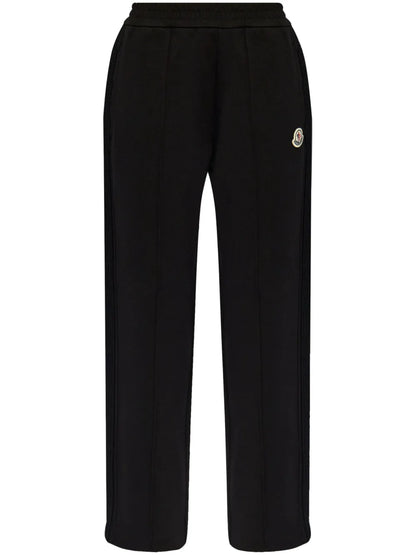 Logo-Patch Virgin Wool Track Pants
