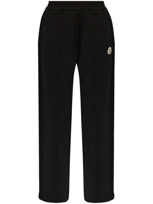 Logo-Patch Virgin Wool Track Pants