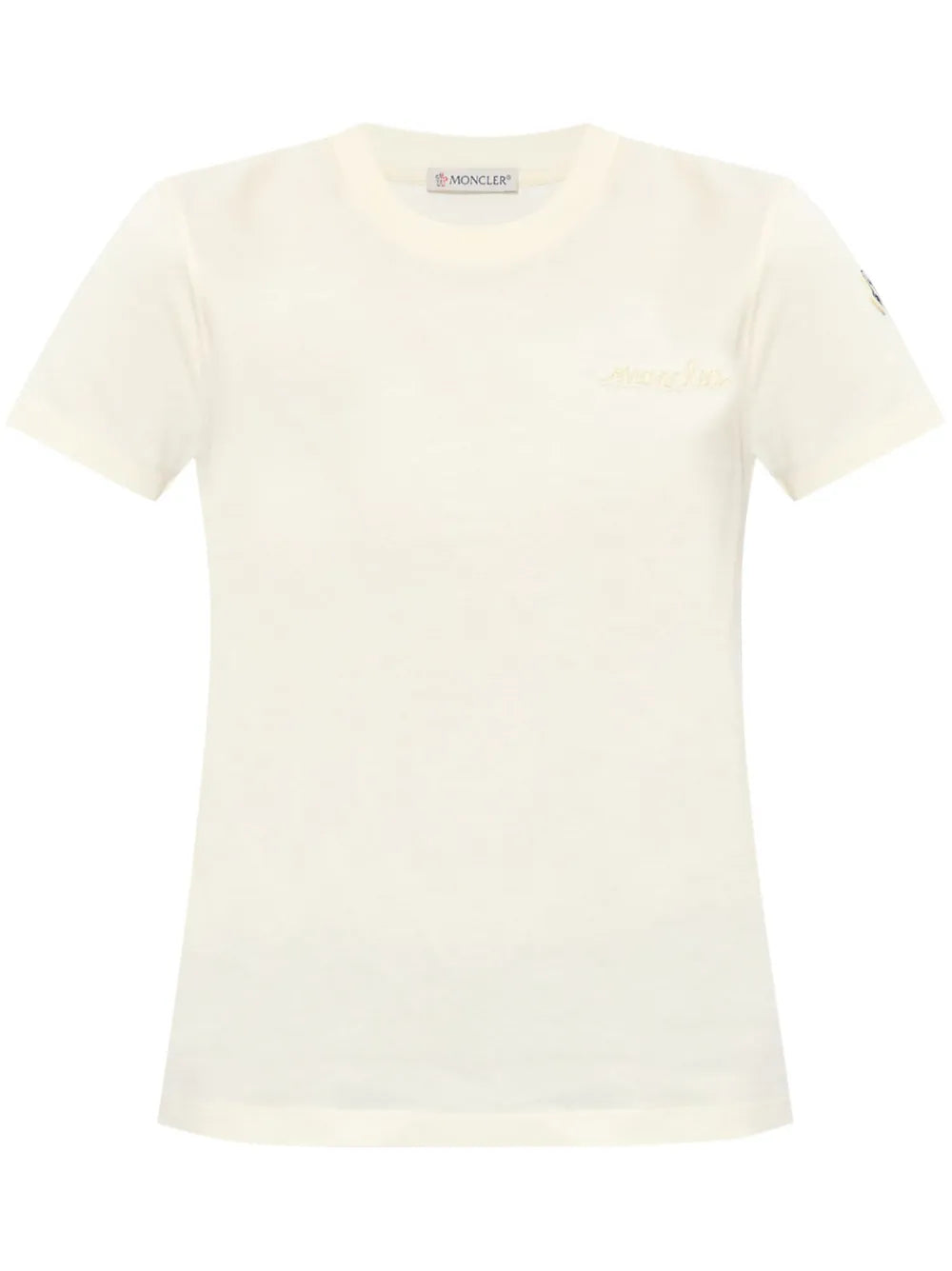 Logo-Patch Cotton T-Shirt