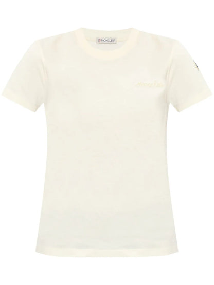 Logo-Patch Cotton T-Shirt