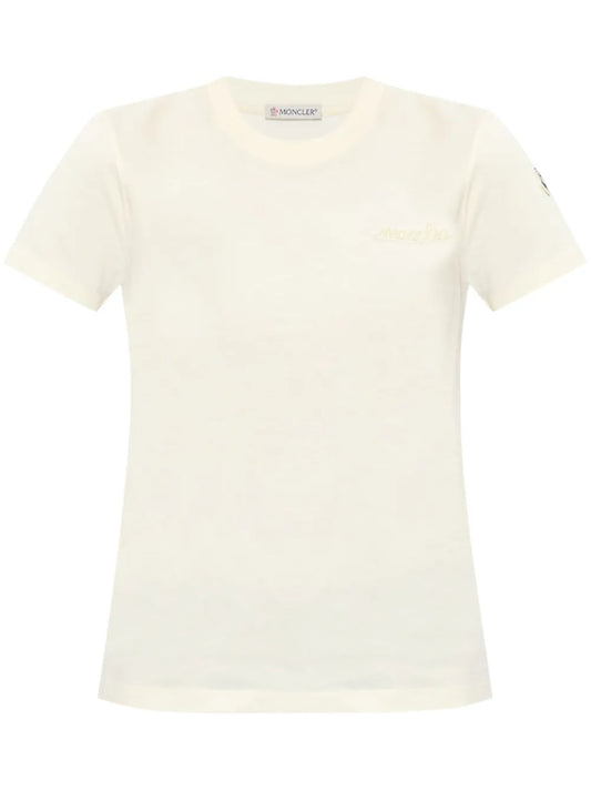 Logo-Patch Cotton T-Shirt