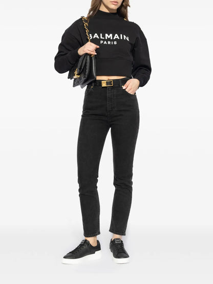 High-Rise Slim Fit Jeans