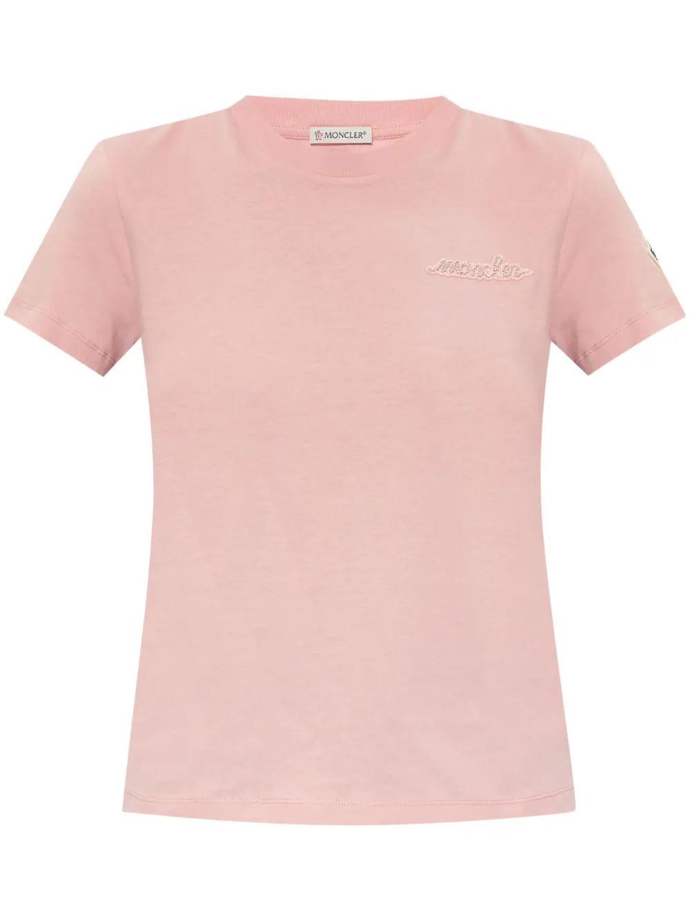 Logo-Patch Cotton T-Shirt