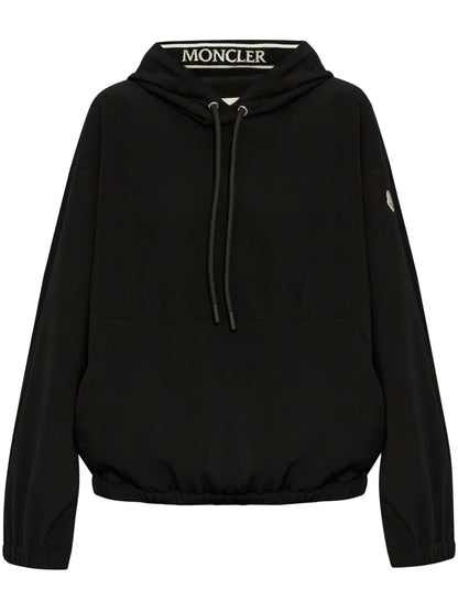 Logo-Appliqué Drawstring Hoodie