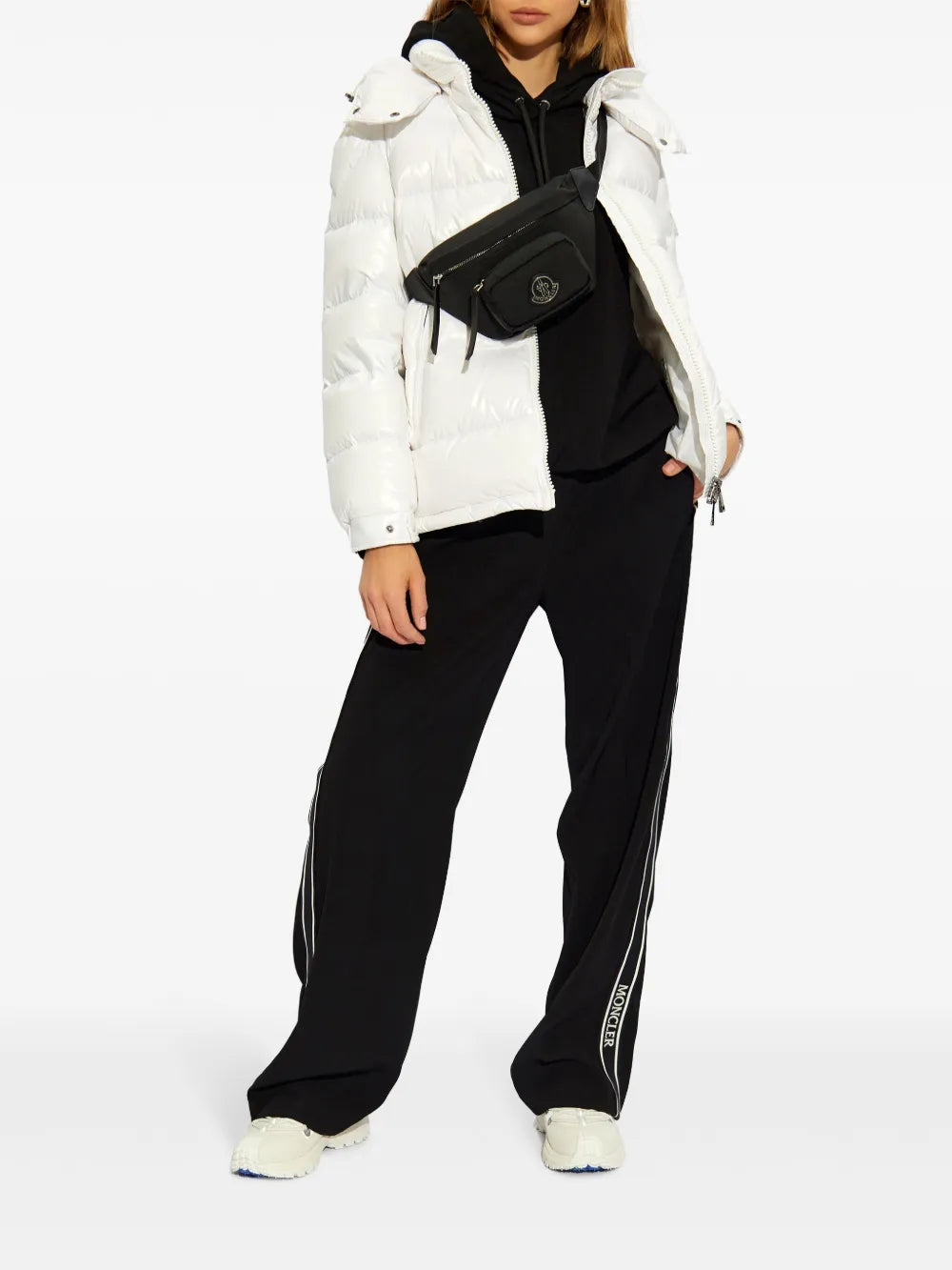 Logo-Appliqué Drawstring Hoodie