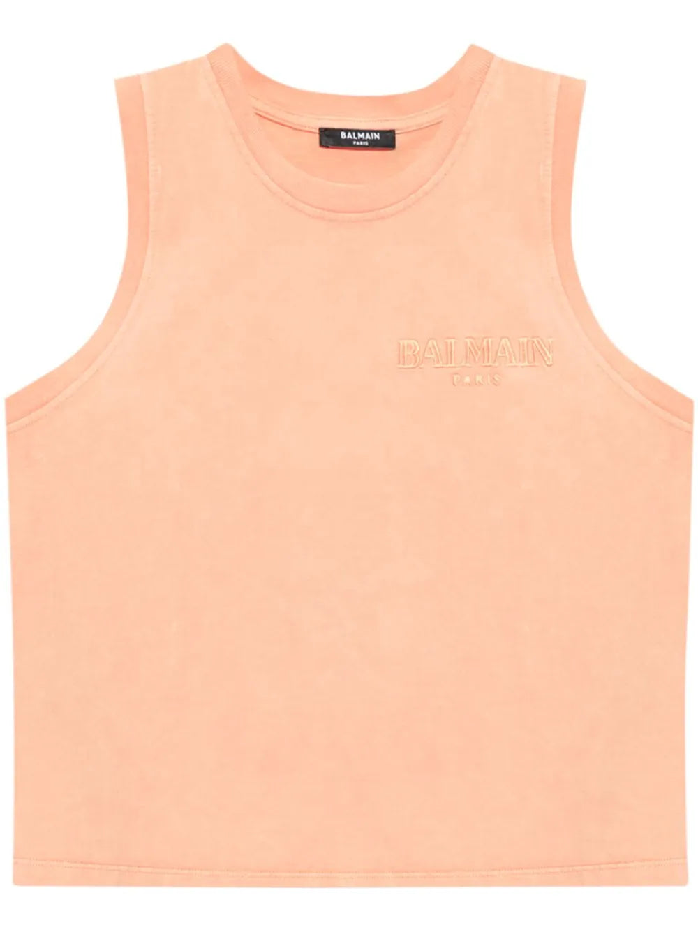 Logo-Embroidered Cotton Vest