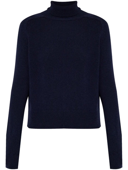 Roll-Neck Wool Jumper
