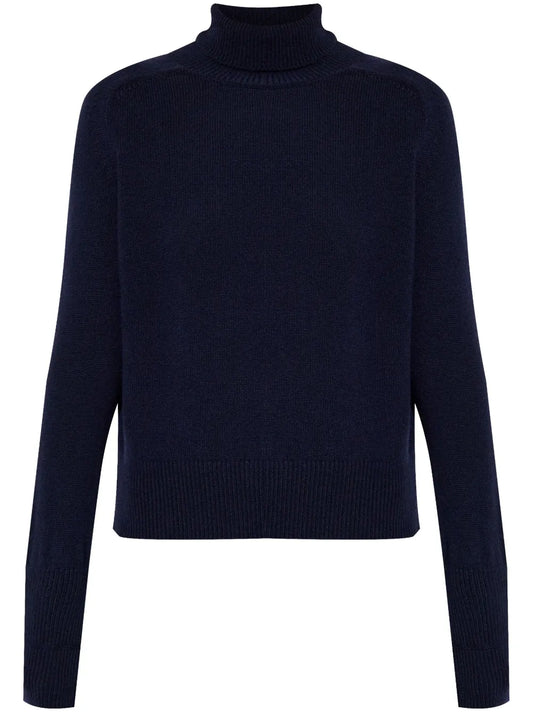 Roll-Neck Wool Jumper