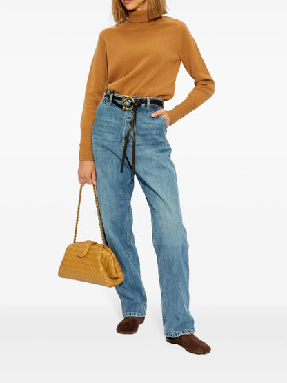 Roll-Neck Wool Jumper
