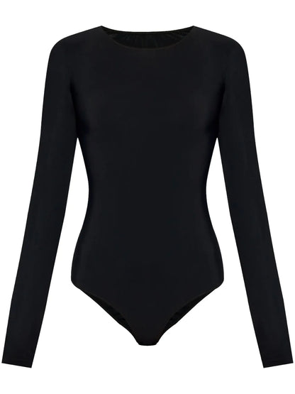 Numbers-Motif Bodysuit