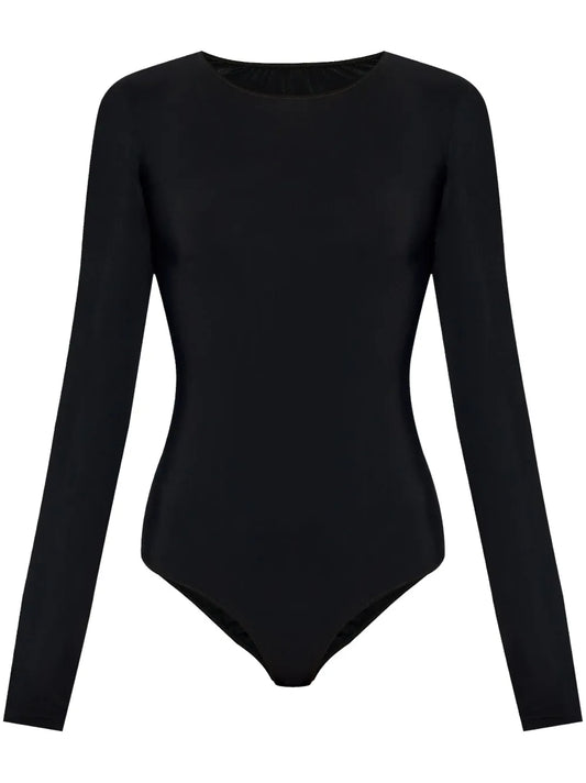 Numbers-Motif Bodysuit