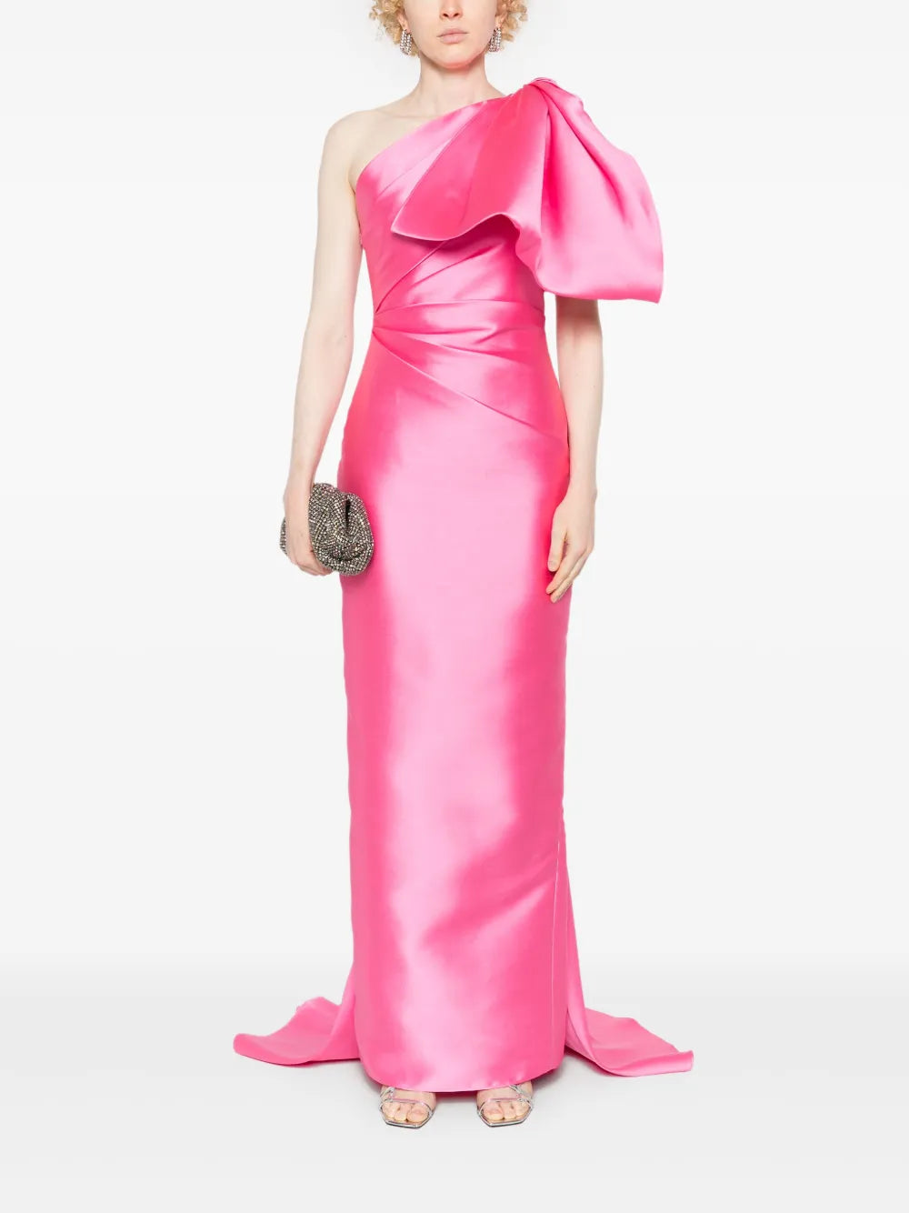 Priya One-Shoulder Gown