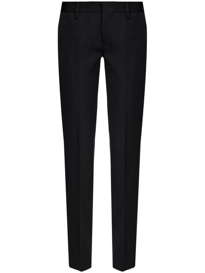 Straight-Leg Tailored Trousers