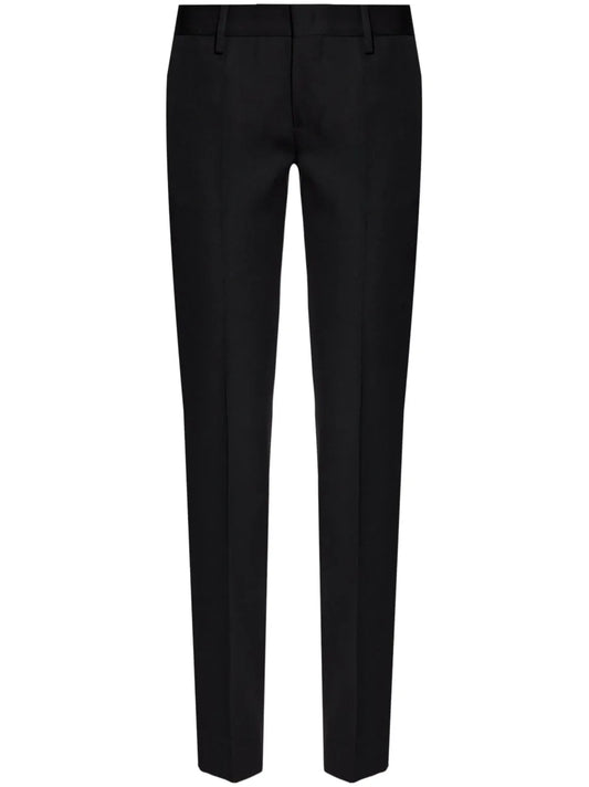 Straight-Leg Tailored Trousers