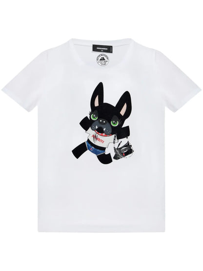 Dog Print T-Shirt